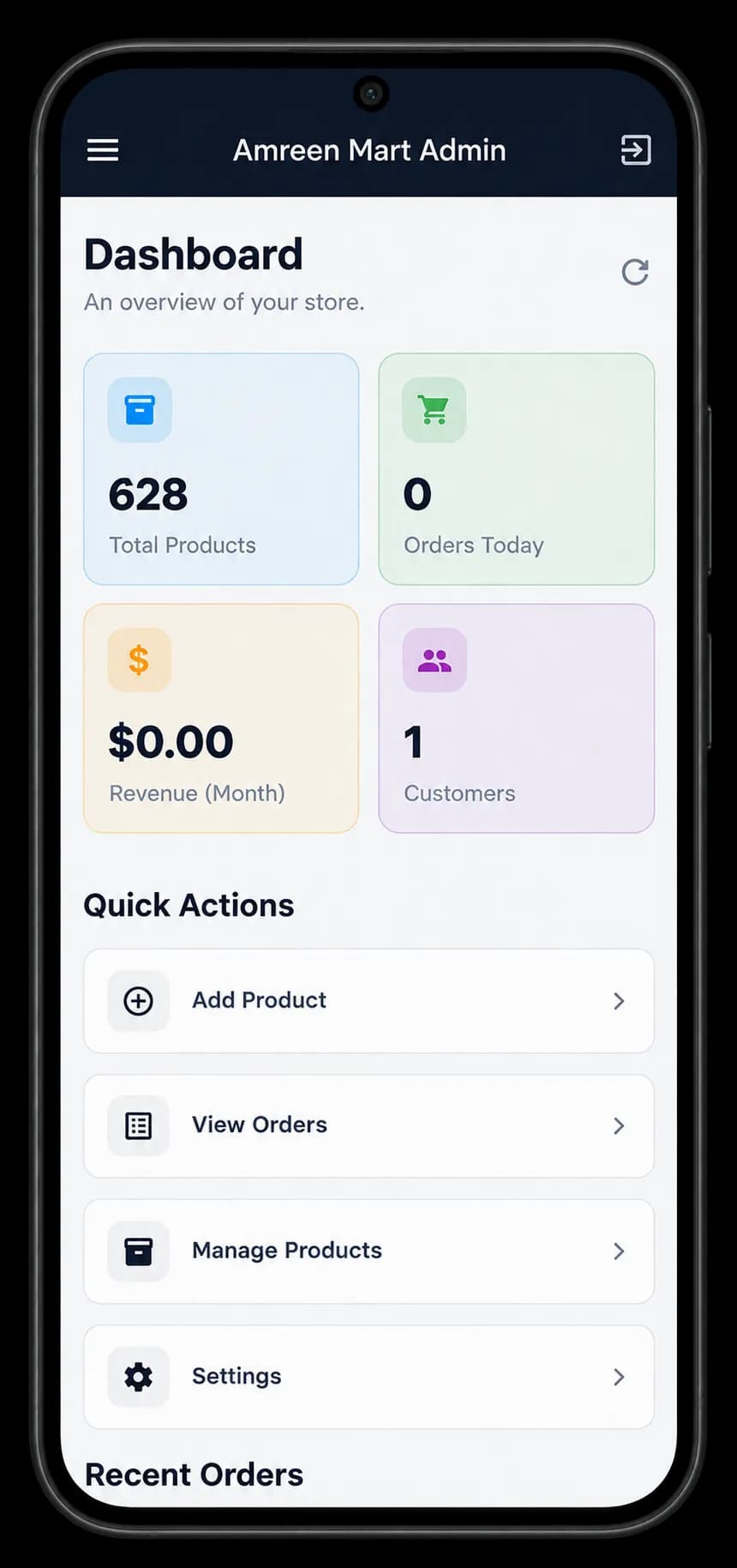 Ambareen Mart: Multi-Country E-Commerce Platform (Online Store and Admin Panel)